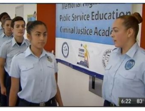 Featured on NBC6 Miami-Dade High School Preparing Students for Law Enforcement Careers